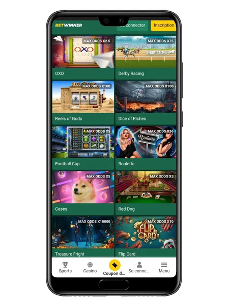 Betwinner se connecter