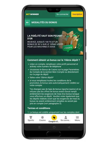 Explication du Bonus Sans Dépôt